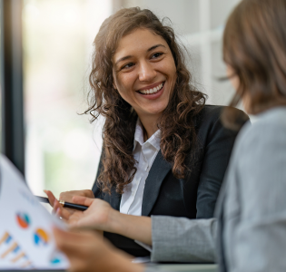 Woman Smiling Innovation & CoE Investments