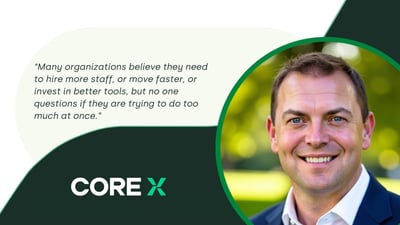 CoreX SPM Practice Director Mike Gardyasz