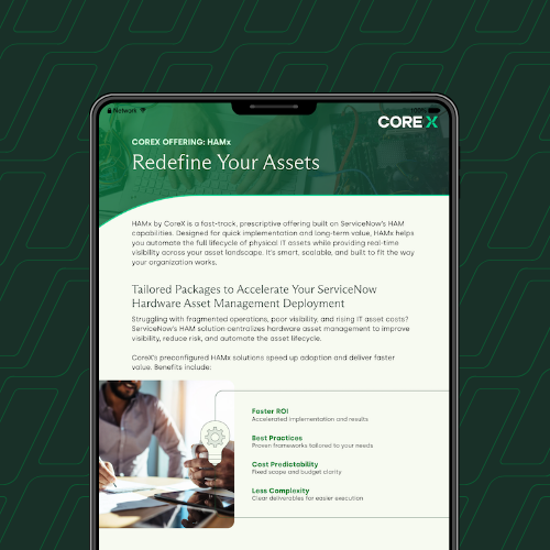 CoreX Offering: HAMx