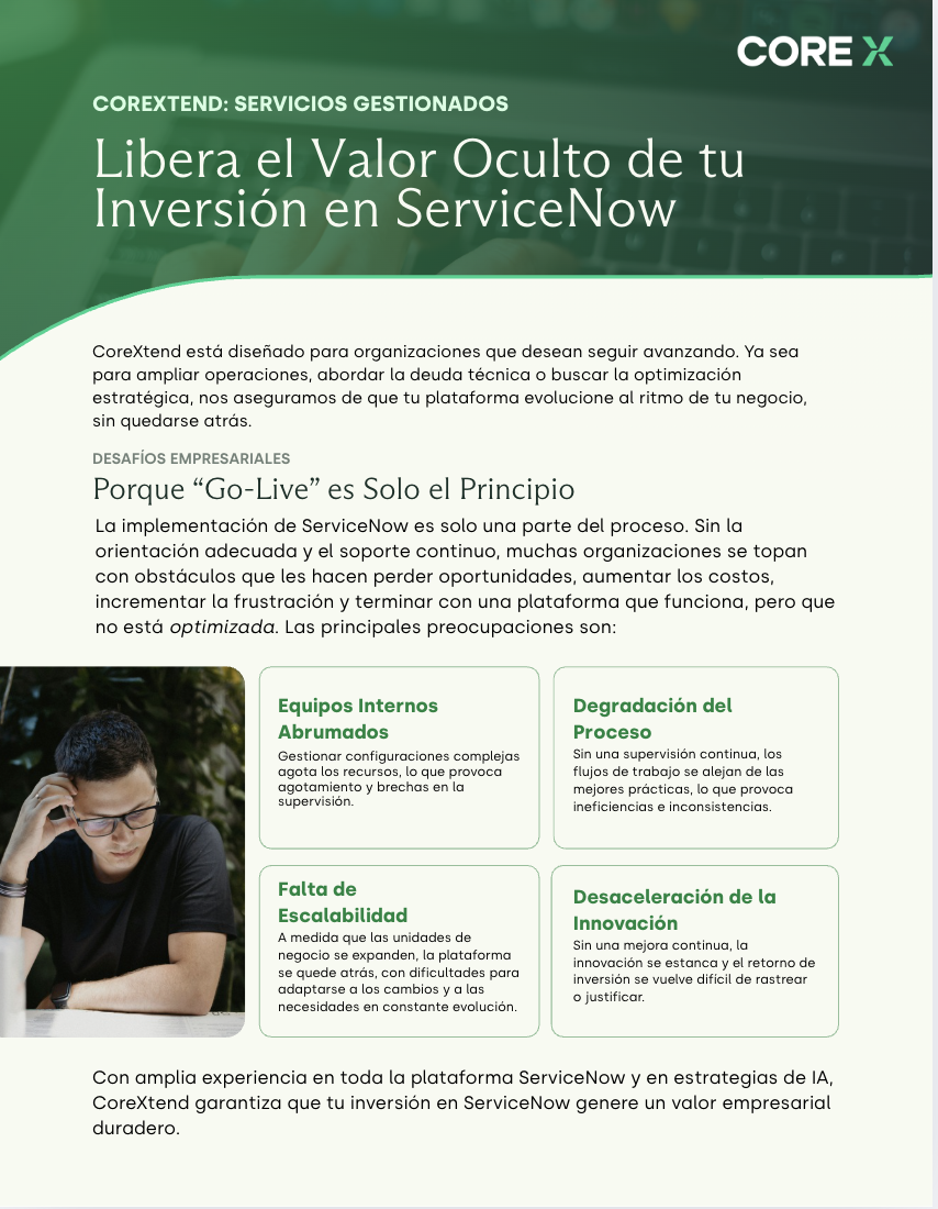 OnePager_CoreXtend Cover ES