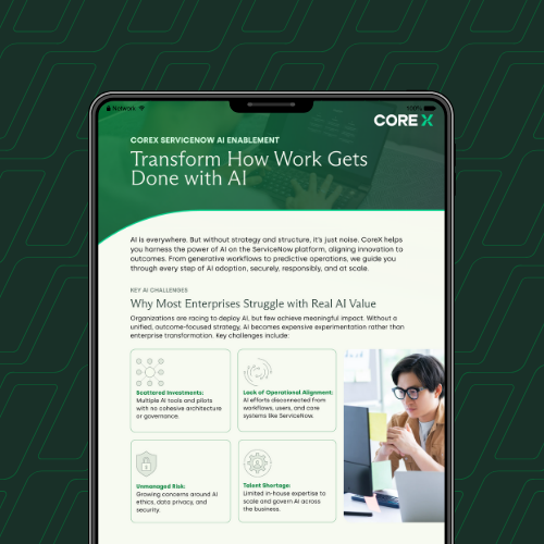 CoreX AI Enablement