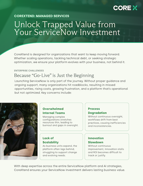 One-Pager CoreXtend Pic