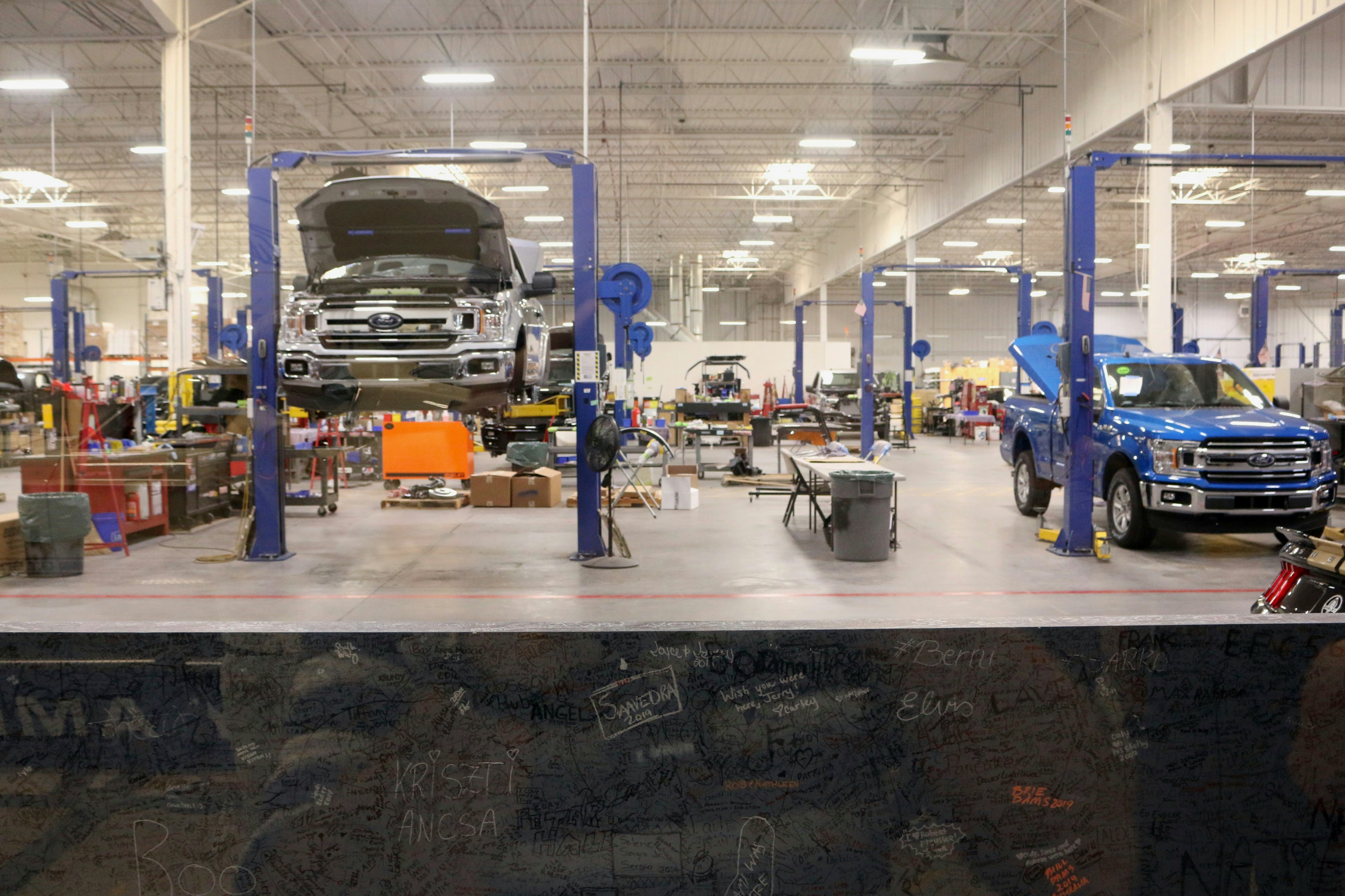 Automotive manufacturing plant